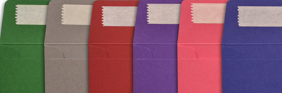 Bespoke Coloured Envelopes