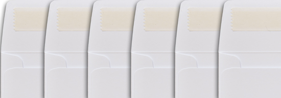 300gsm White Envelopes